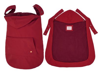 Detalle de ajuste de capucha en Cobertor Wombat Soft Shell
